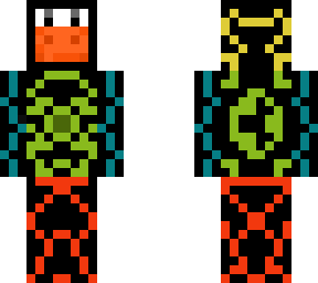 cyberpunk orange yoshi