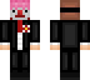female criminal of clown heist