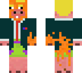 orange pig