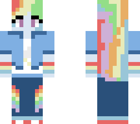 rainbow dash human version