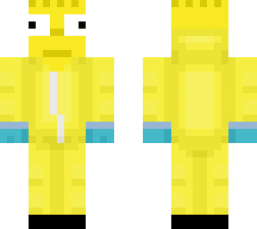 bart in an hazmat suit