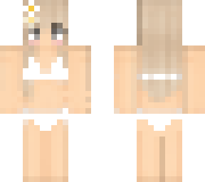 blond girl bikini