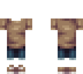 oversized tee and shorts ob 1.3 brown
