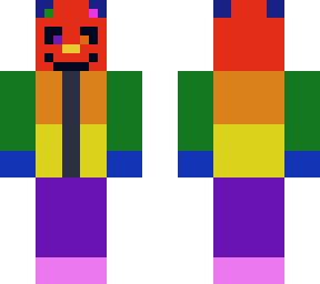 rainbow raccoon.