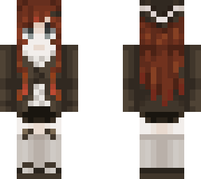 crimson hair horror movie protagonist