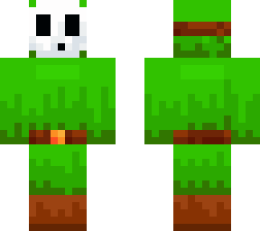 green shy guy