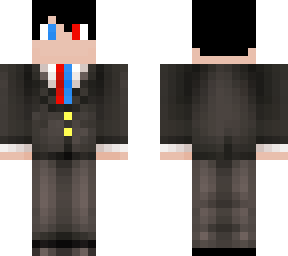 ice and fire with a suit