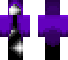 menacing purple cloack