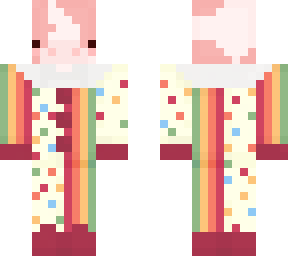 pink cow clown (clown outfit not mine)