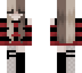 // red & balck stripes //