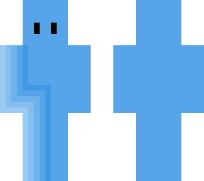 blue person