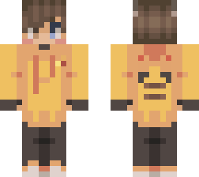 derapchu pika hoodie (down) remake