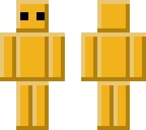 block man (orange)