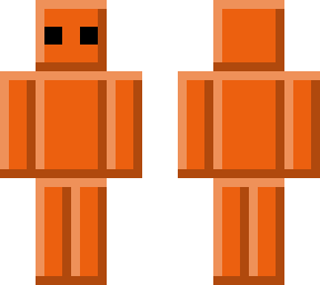 block man (red-orange)