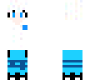 boy with white hair