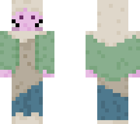 pink alien girl