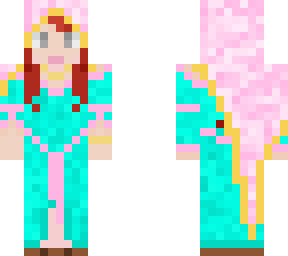 pink offset cloak