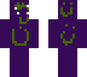 purpley greenie!