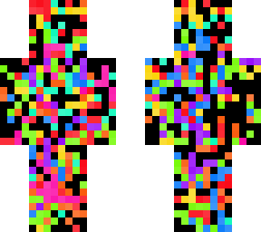 rainbow pixels