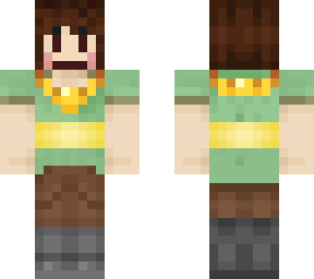 undertale chara minecraft skin (classic)