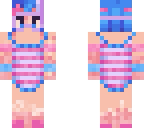 * miku says trans rights!!! * by seaotter410 in a swimming costume