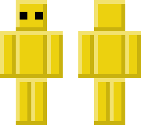 block man (gold)