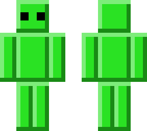 block man (green)