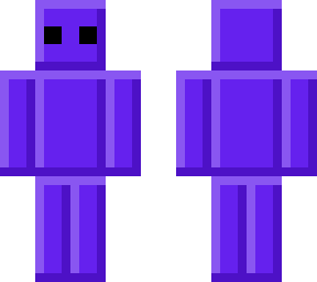 block man (indigo)