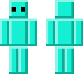 block man (teal)