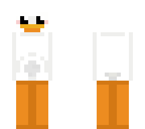 cute white duck