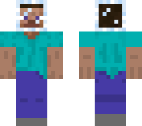 glass block head steve