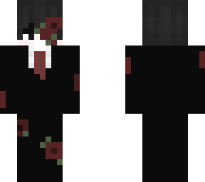 man with face on