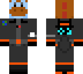 scuba diver orange yoshi