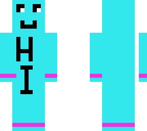 teal blob skin