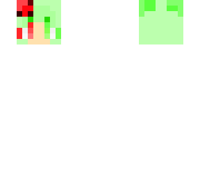 water melon girl skin base (hair made only with watermelon juice and seeds)