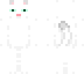 white cat