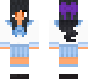 aphmau pdh with purple bow