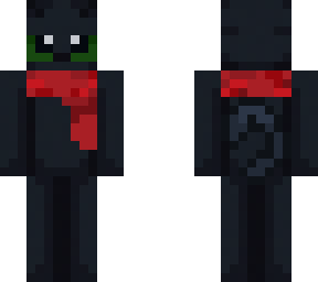 black cat (scarf!)