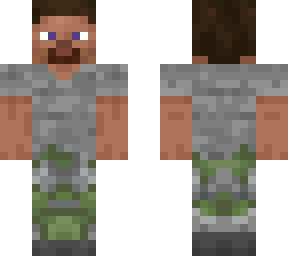 modern cobblestone steve