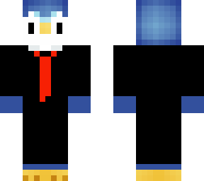 piplup in a suit