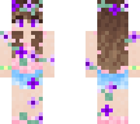 purple flower girl v4 (hopefully last one lol)