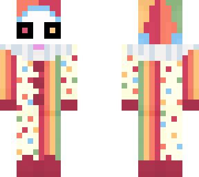alien clown skin