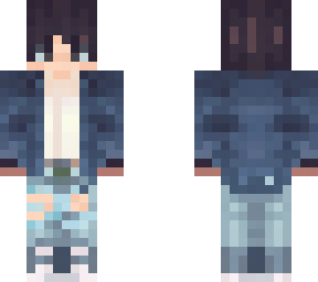 blue hoddie