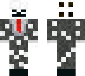 dice skeleton in a suit