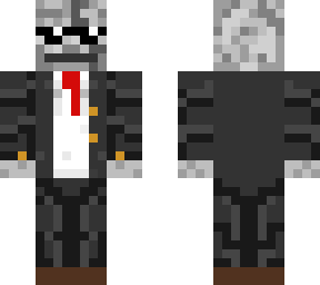 elegant skeleton (full) (glasses)