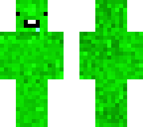 green goofy blob