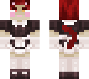 red catboi maid