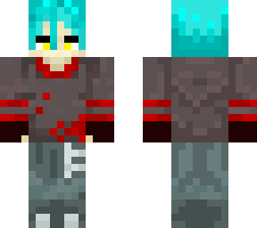 teal hair