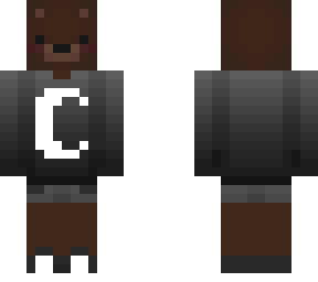 bear - moon sweater