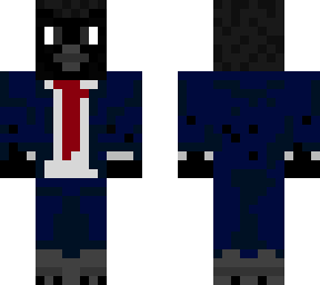 crow in suit (actually jackdaw)